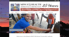 Desktop Screenshot of miwatj.com.au